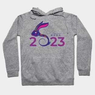 Happy chinese new year 2023 year of the rabbit Hoodie